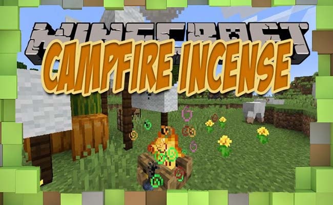Мод Campfire Incense для Майнкрафт