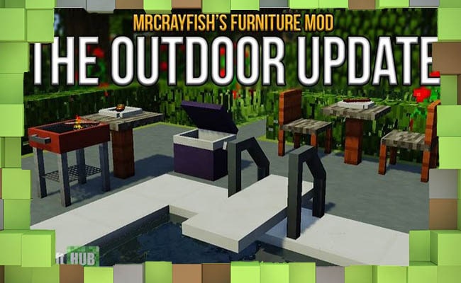 Мод MrCrayfish’s Furniture для Майнкрафт