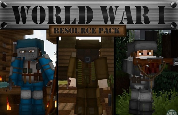 Скачать Военные Текстуры 1 Мировая для Minecraft