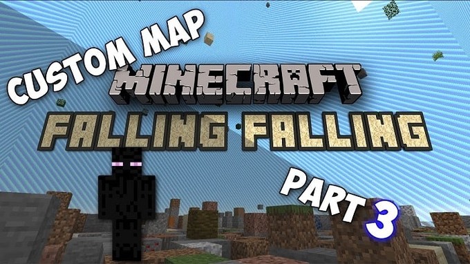 Карта Выживание Falling Falling для Майнкрафт