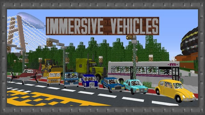 Скачать Мод Симулятор Транспорта для Minecraft