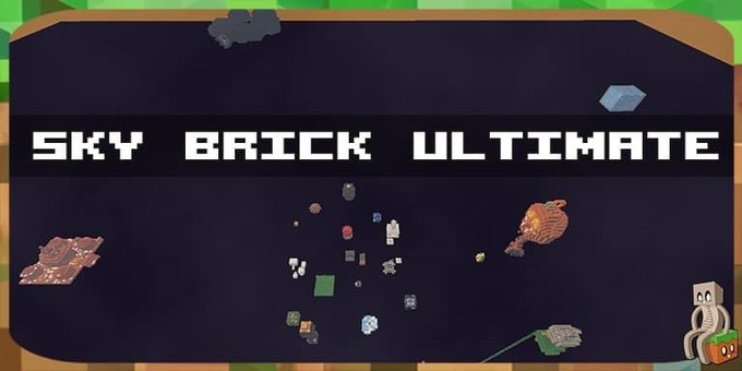 Карта Выживание Sky Brick Ultimate для Майнкрафт