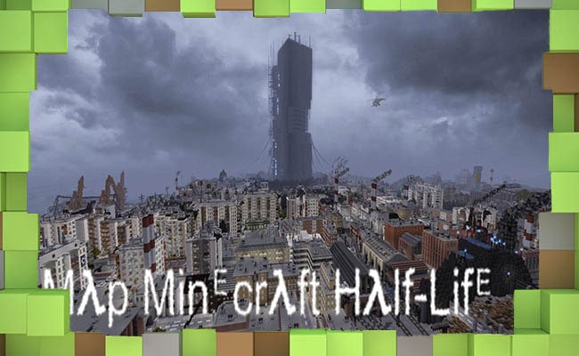 Карта приключений Карта Half-Life 2 для Майнкрафт