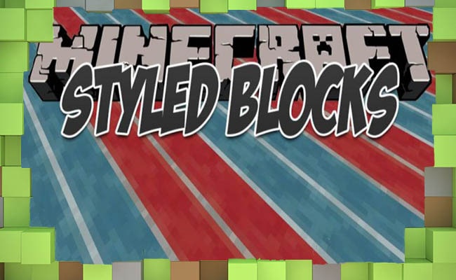 Мод Styled Blocks Декоративные Блоки для Майнкрафт