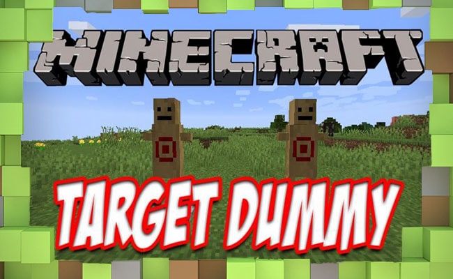 Скачать Мод Target Dummy  Маникен для Minecraft