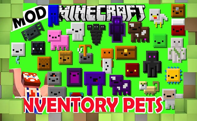 Скачать Мод Inventory Pets для Minecraft