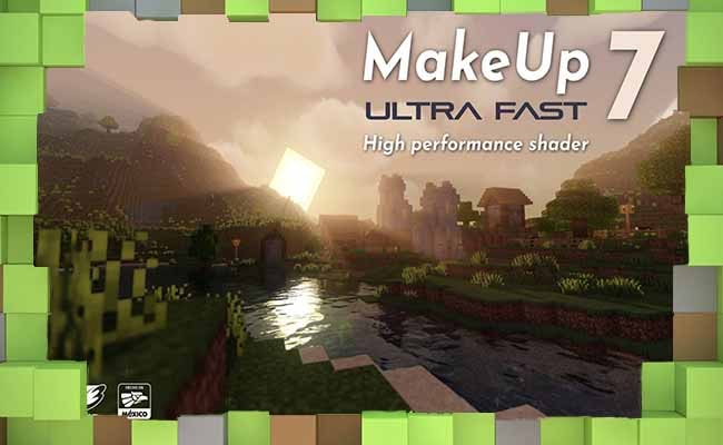 Скачать Сборка текстур MakeUp Ultra Fast Shaders для Minecraft