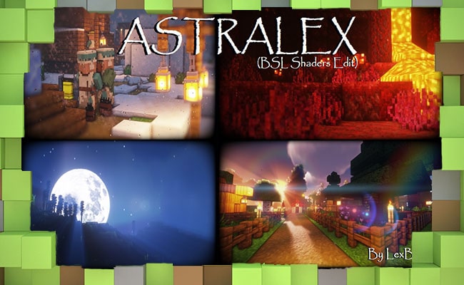 Скачать Шейдеры AstraLex для Minecraft
