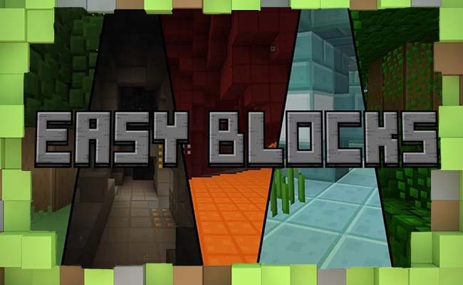 Скачать Сборка текстур Easy Blocks для Minecraft