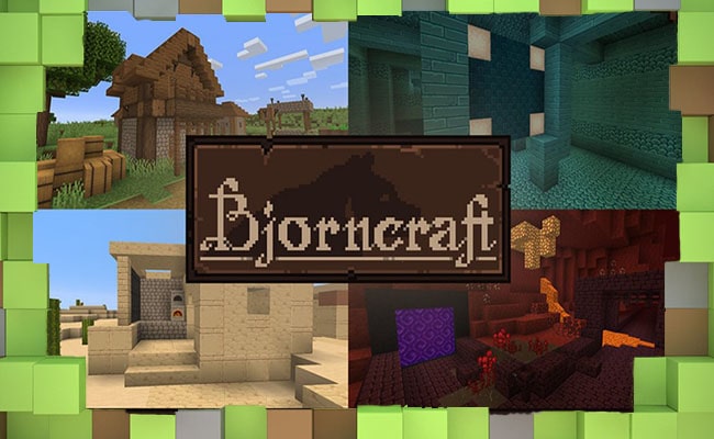 Скачать Текстуры BjornCraft для Minecraft