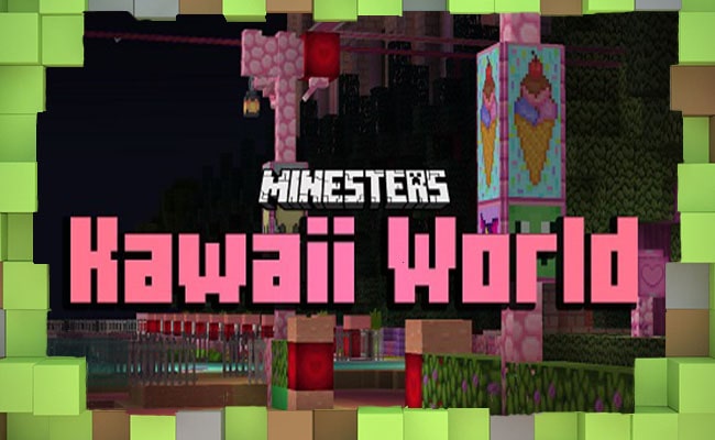 Скачать Сборка текстур Kawaii World для Minecraft