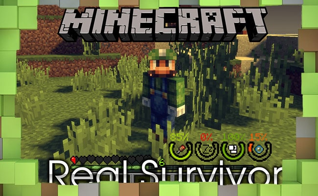 Скачать Мод Real Survivor для Minecraft