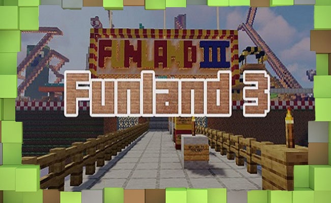 Скачать Карта Парк Аттракционов Funland 3 для Minecraft