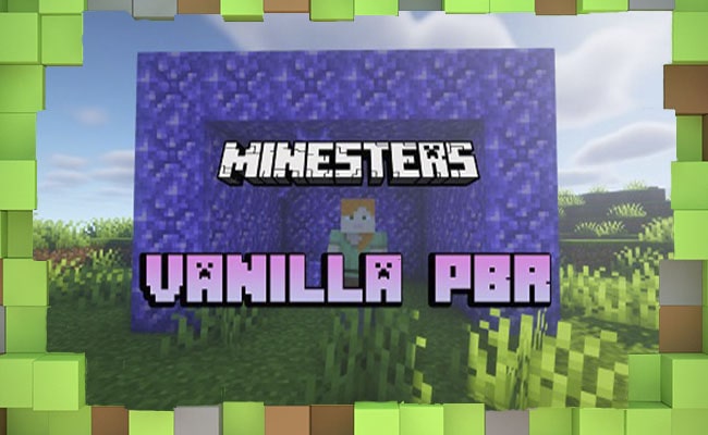 Скачать Текстуры Vanilla PBR для Minecraft