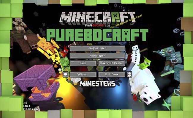 Скачать Сборка текстур PureBDcraft для Minecraft