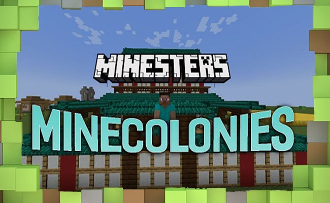 Скачать Мод MineColonies  Улучшенные Деревне для Minecraft