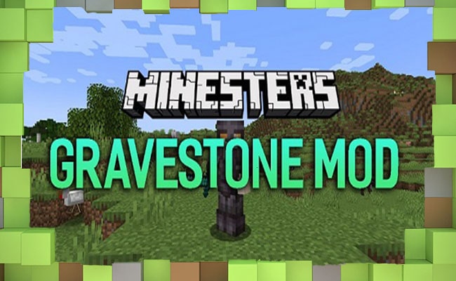Скачать Мод GraveStone Могилы для Minecraft