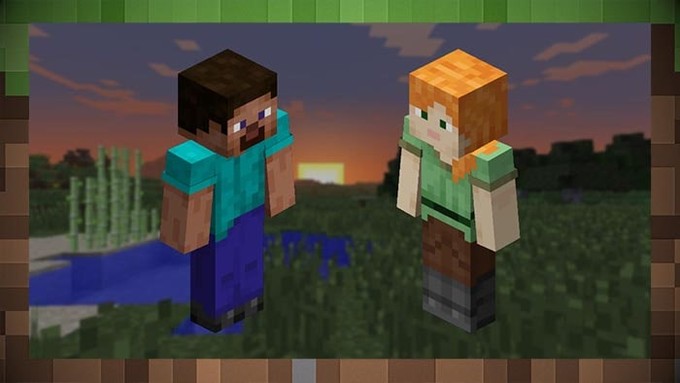 Скачать Minecraft: обновлены скины по умолчанию, Стив находит свою бороду! для Minecraft