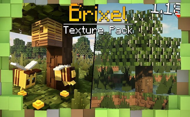 Скачать Текстуры Brixel для Minecraft