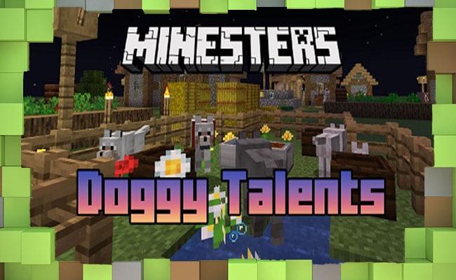 Скачать Мод собачьих талантов для Minecraft