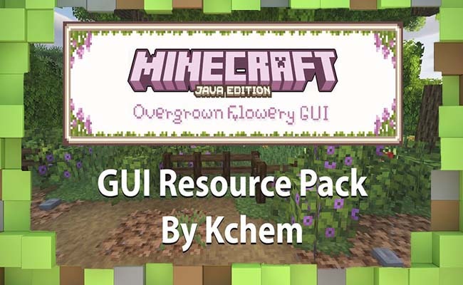 Скачать Текстуры Overgrown Flowery GUI для Minecraft