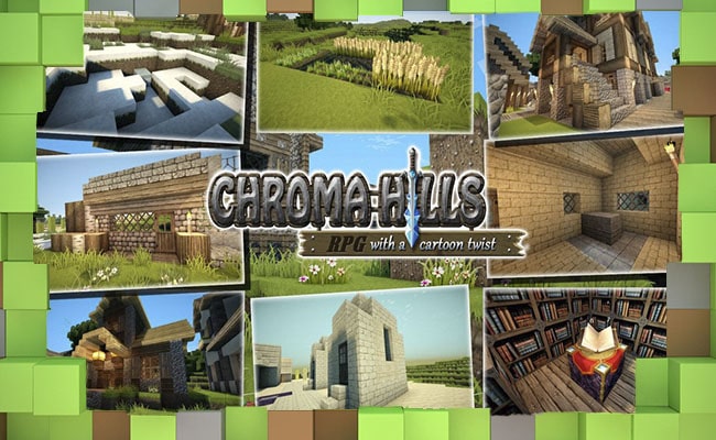 Скачать Текстуры Chroma Hills для Minecraft