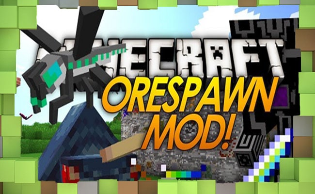 Скачать Мод Orespawn для Minecraft