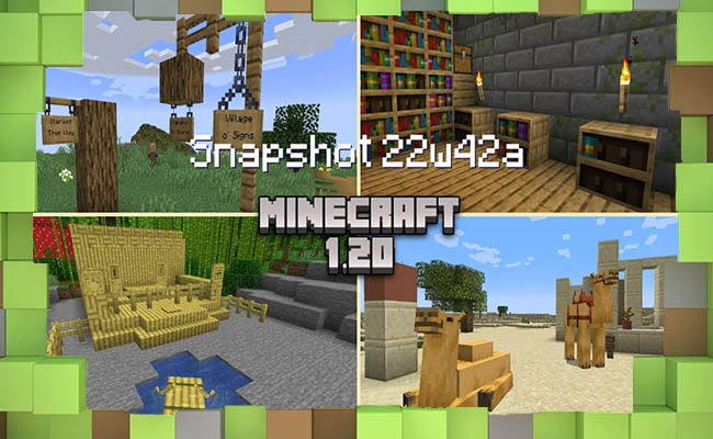 Скачать Minecraft 1.19.3 Snapshot 22w42a для Minecraft