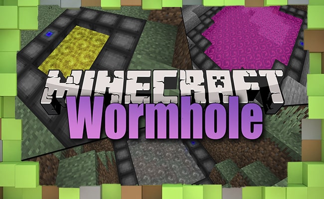 Скачать Мод Wormhole Телепорт для Minecraft