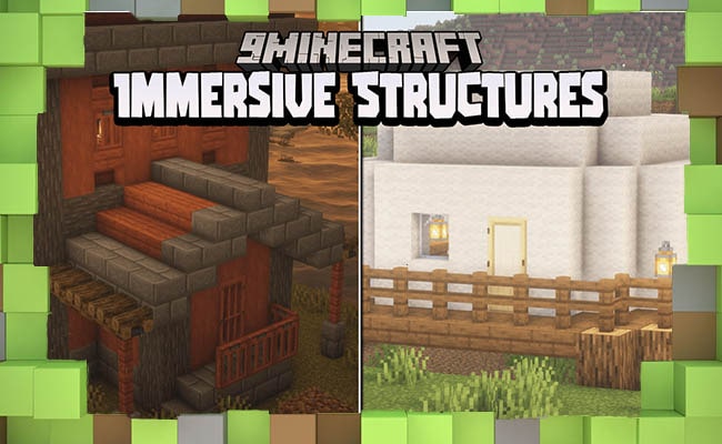 Скачать Мод Immersive Structures для Minecraft