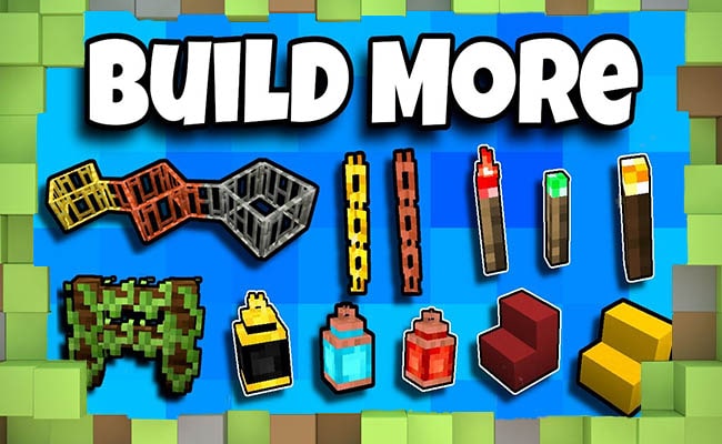 Скачать Мод BuildMore для Minecraft