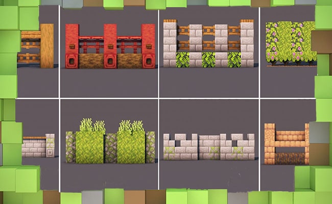 Скачать Minecraft: 20 дизайнерских идей для ваших стен и низких стен для Minecraft