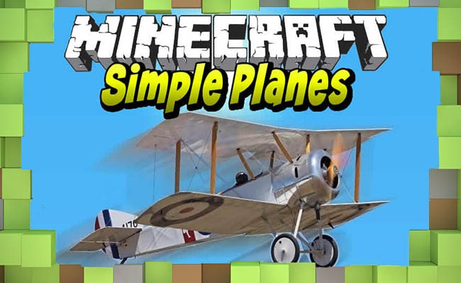 Скачать Мод Simple Planes Самолёты для Minecraft