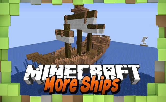 Скачать Мод «Больше кораблей» для Minecraft