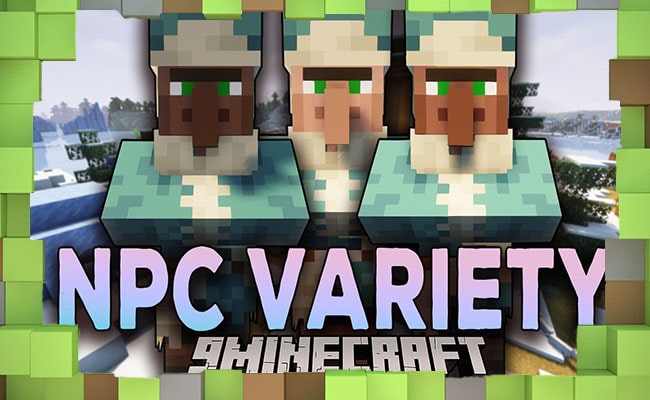 Скачать Мод NPC Variety — Port для Minecraft