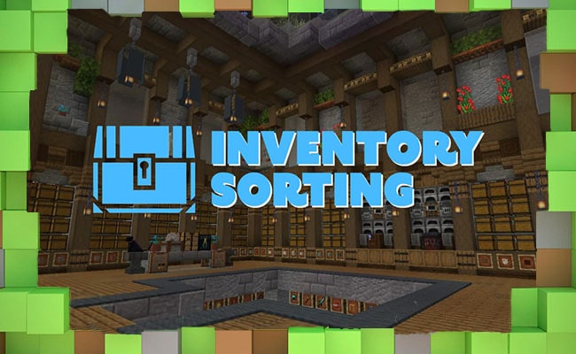 Скачать Мод Сортировка инвентаря / inventory sorting для Minecraft