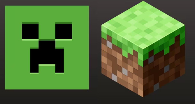Скачать Новый вид логотипов Minecraft для Minecraft