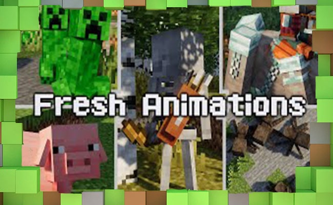 Скачать Текстуры Fresh Animations для Minecraft
