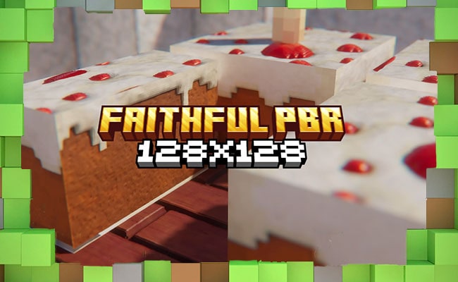 Скачать Текстуры Faithful PBR 128x для Minecraft