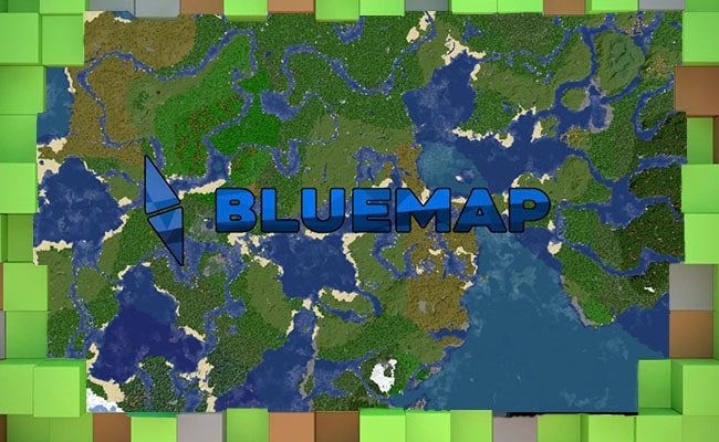 Скачать Плагин Карта BlueMap для Minecraft