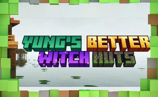 Скачать Мод Better Witch Huts от YUNG для Minecraft