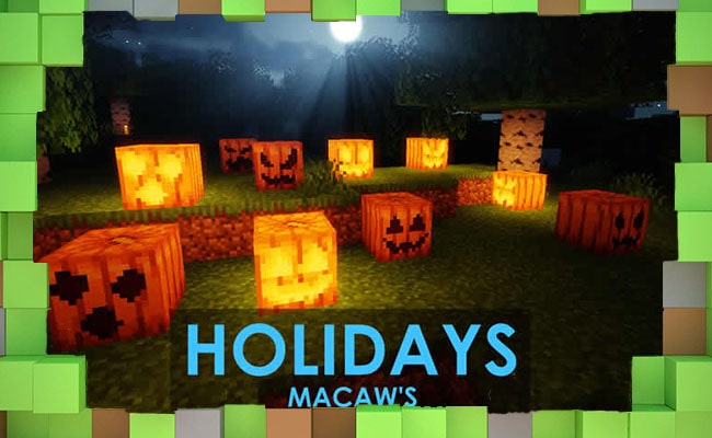 Скачать Мод Macaw’s Holidays для Minecraft