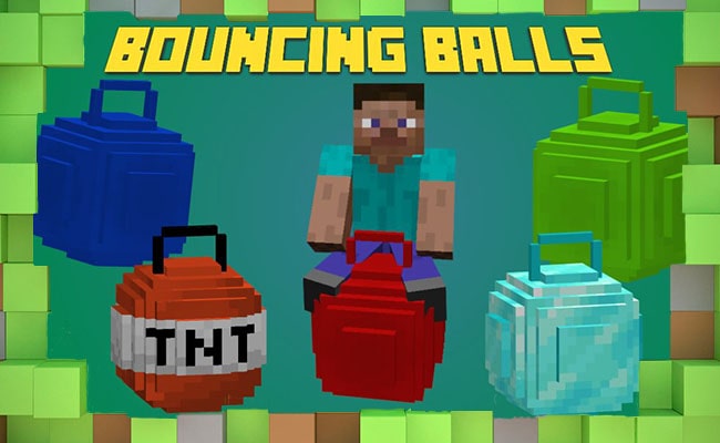 Скачать Мод Bouncing Balls для Minecraft