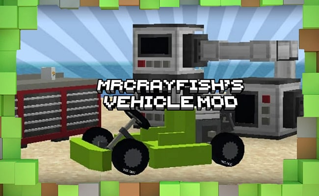 Скачать Мод «Транспорт» от MrCrayfish для Minecraft