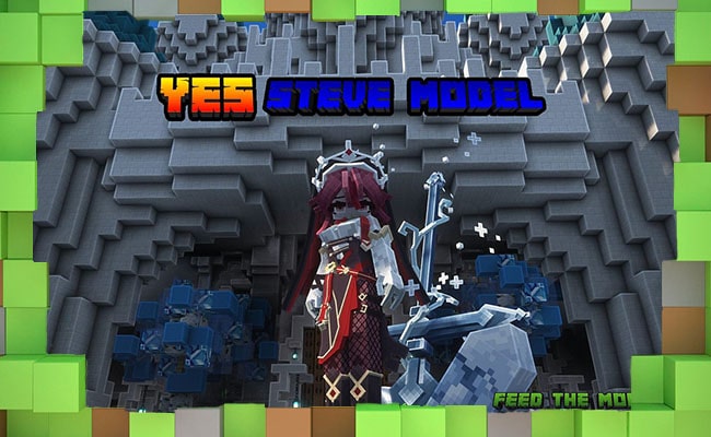 Скачать Мод модели Стива / Yes Steve для Minecraft