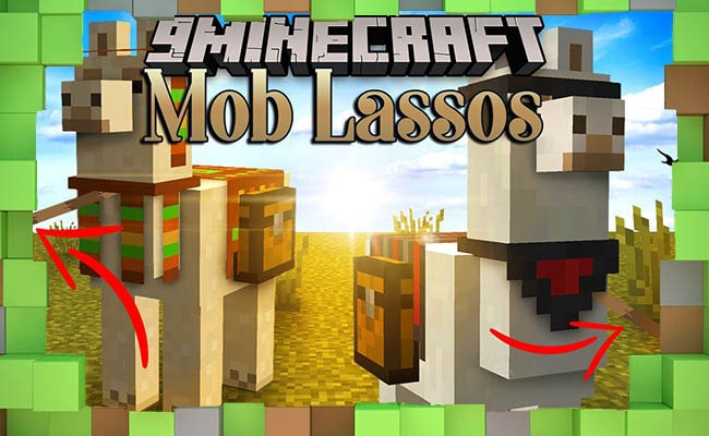 Скачать Мод Mob Lassos для Minecraft