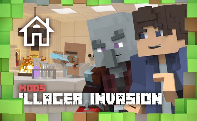 Скачать Мод Illager Invasion для Minecraft