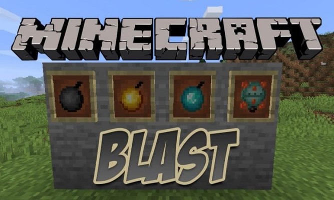 Мод BLAST (Взрывчатка) для Майнкрафт