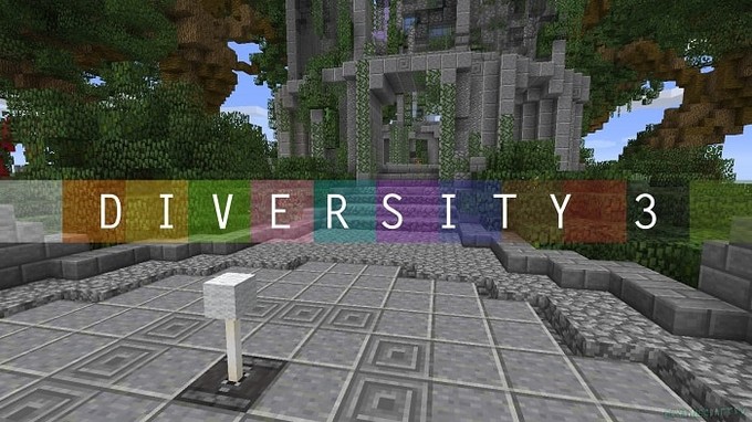 Скачать Карта Головоломка Diversity 3 для Minecraft