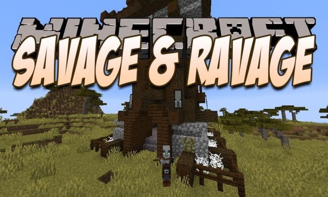 Мод Savage & Ravage для Майнкрафт